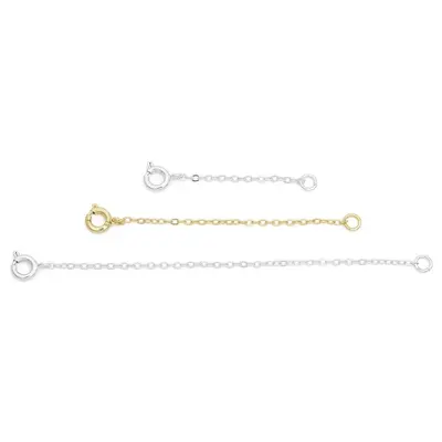 14K Gold Plated Lobster Clasp Extension Chain, DIY Jewelry Making