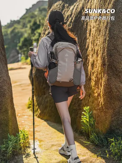 Neuer Outdoor-Kletterrucksack mit großem Fassungsvermögen, leichter Wanderrucksack, Sport-Rucksack, leichter wasserdichter Reiserucksack - 6