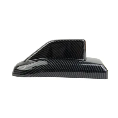 Karbon Fiber Shark Fin Anten Kapağı, 2019-2022 Chevrolet Silverado Uyumlu