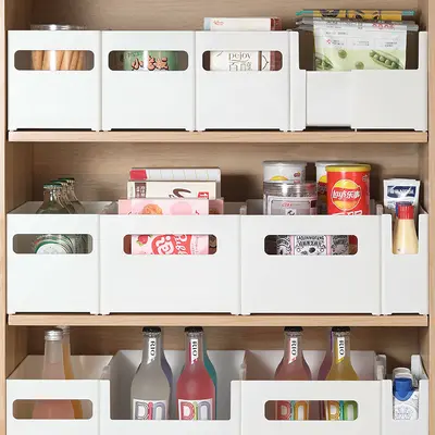 Kitchen Storage Box, Right-Angle, Desktop Organizer - 2