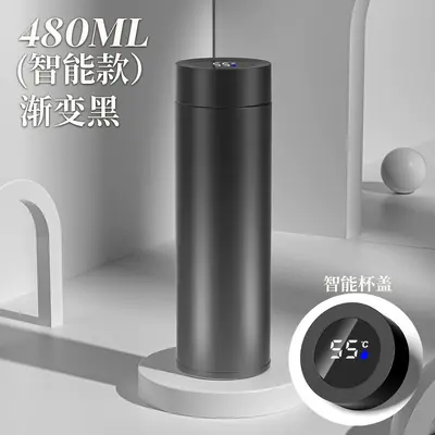 Smart Insulated Water Bottle 316 Stainless Steel with Custom Engraved Logo - 8