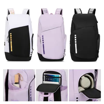 Elite AIR Basketball Backpack, Air Cushion, Large Capacity, DX9786 - 5
