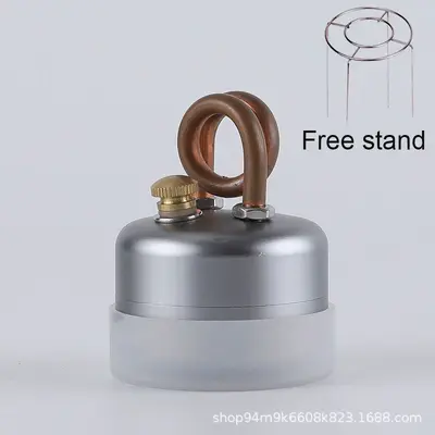 Alcohol Stove with Ethanol Gasifier, Self-Pressurizing, Portable for Camping - 11