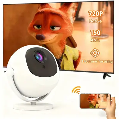Cross-border Direct Sales HY300 PRO Projector 4K Ultra Sharp Image Quality Portable Home Theater Office Projector