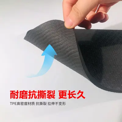 TPE Ab Wheel Mat, 34x17 cm, Yoga Plank Knee Pad - 4