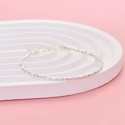 S925 Sterling Silver Fragment Bracelet Women Luxury