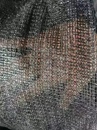 Agricultural Shade Net, 6-Needle Dense, Black, Greenhouse Shading - 9