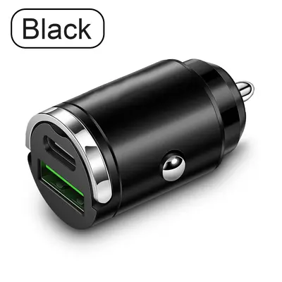 PD QC Schnellladung KFZ-Ladegerät USB-C Handy-Adapter - 12