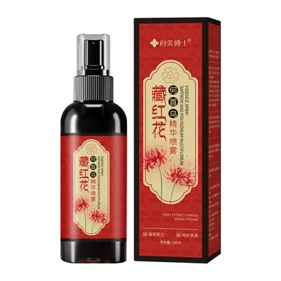 Xiangmei Leave-In Black Hair Spray with Saffron and Reishi - 6
