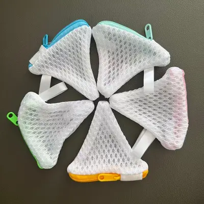 Ev tipi çamaşır makinesi için çamaşır torbası, özel çamaşır boncukları, koku boncukları, kalınlaştırılmış file torba, sabun torbası, sabun yıkama torbası - 5