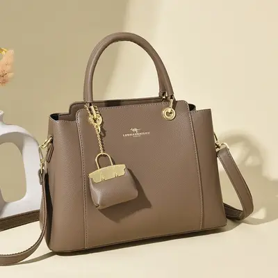 Women's Handbag, Large Capacity, Single Shoulder Strap - 8
