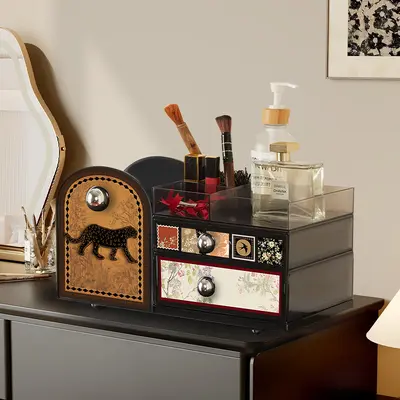 Cosmetics Storage Box, Luxury Design - 11