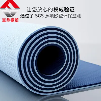 AliExpress tedarik yoga matı üreticisi özelleştirilmiş profesyonel duruş kılavuz çizgisi çevre dostu yoga 4mmPU kauçuk mat - 2