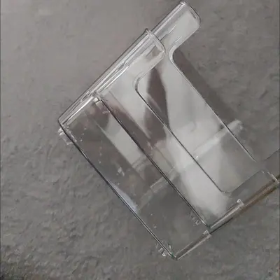 Acryl-Aufbewahrungsbox, transparent, stapelbar, Schreibtisch, Lagerung
