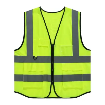 Warnweste mit fluoreszierender Oberfläche und individuellem Logo - 9