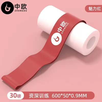瑜伽垫弹力带健身女拉力圈臀部运动拉伸带深蹲阻力塑形深蹲辅助 - 11