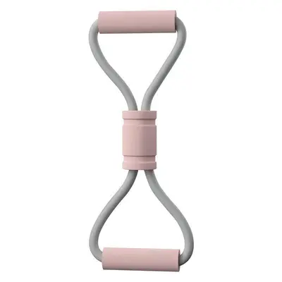 8-Shaped Chest Expander Yoga Resistance Band for Back Strengthening, Shoulder Opening, Indoor Sports Fitness Equipment