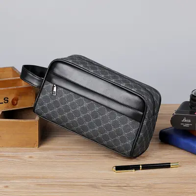 SH199 Men's Clutch Bag, Multifunctional Large Capacity Underarm Bag - 9
