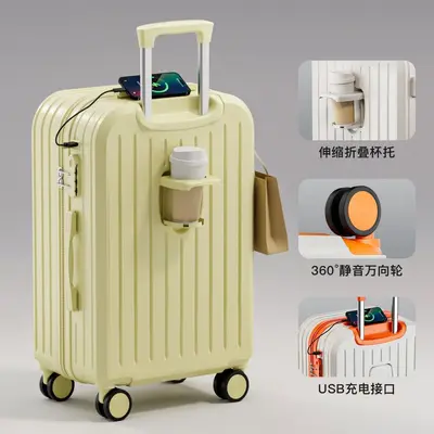 Trolley-Koffer mit Zahlenschloss, robust und langlebig - 10
