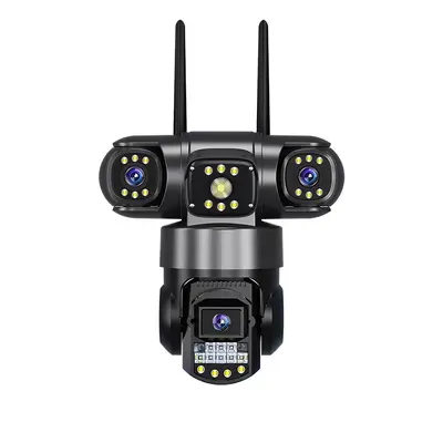 4G solar camera, triple lens night vision wireless - 9
