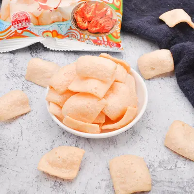 Garnelenchips, Garnelenstreifen und Zwiebelringe Snackmix, 61er Geschenkpackung