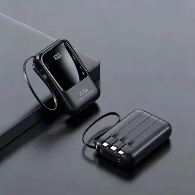 3C sertifikalı, 22.5W hızlı şarjlı, 10000mAh ultra büyük kapasiteli, mobil güç kaynağı, LOGO hediye özelleştirme özellikli powerbank. - 12