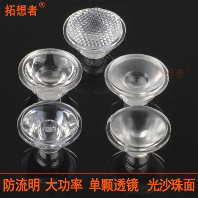 1W LED-Linse für Einzelchip mit 20° transparentem Reflektor für Hochleistungs-LEDs