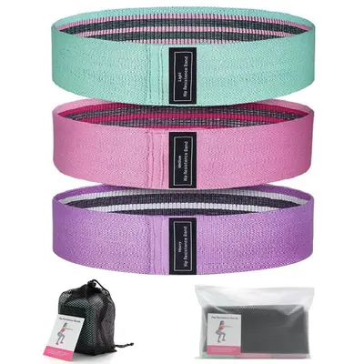 Resistance Ring Glute Band for Squats and Yoga Stretching - 10