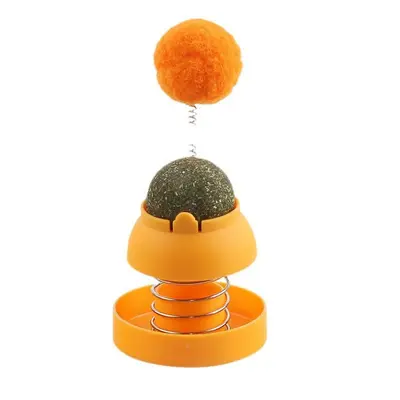 Catnip Ball Wobble Cat Toy, Chew-Resistant - 6