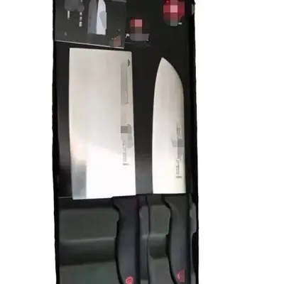 Küchenmesserset aus Edelstahl, 2-teilig - 5