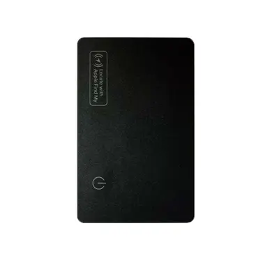 Apple FindMy certified anti-loss card compatible with iOS wallet