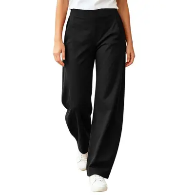 Loose Wide-Leg Streetwear Pants, Japanese-Korean Style Saber-Cut - 7