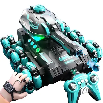 Six-Wheel Remote Control Water Bomb Tank Stunt Toy Car