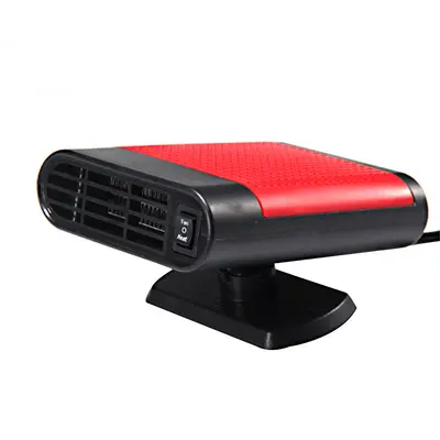 Araç içi 12V/24V hızlı ısıtmalı sessiz elektrikli ısıtıcı fan - 2