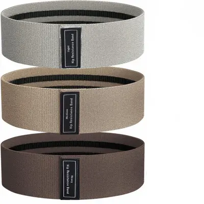 Эспандер-кольцо для ягодиц Hip Circle Squat Glute Resistance Band Loop Elastic Booty Band Latex Non-Slip Glute Activation Ring - 8
