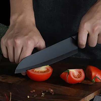Kitchen knife and cutting board set - 10