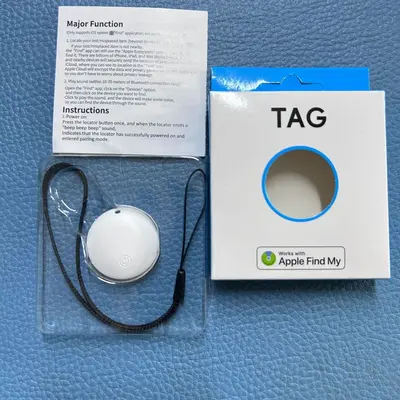 AirTag locator GPS for Apple anti-loss tracker mini small anti-loss device invisible ultra-compact - 8