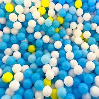 Kalınlaştırılmış Okyanus Topu 5,5 cm, 7 cm, 8 cm, Çocuk Oyun Alanı İçin