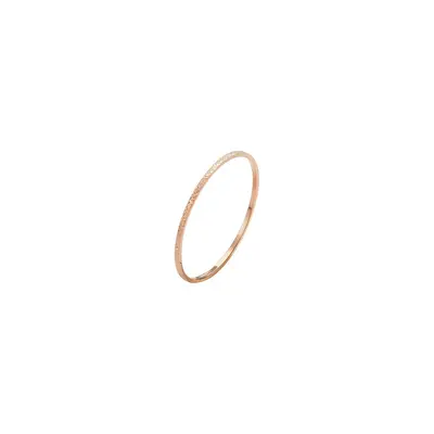 Titanyum çelik yüzük, 0.5mm, mat, kadın - 7