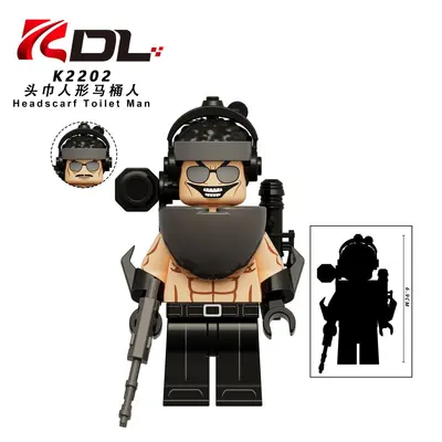 KDL829 Çocuk Yapı Blokları Minifigür Oyuncak K2200-K2203 - 4
