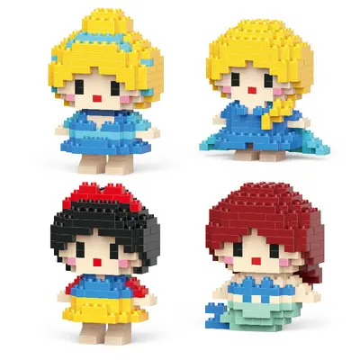 Cartoon Character Micro Building Blocks - 13