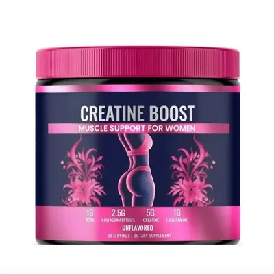 Creatine Boost Kreatin- und Kollagenpulver für Frauen