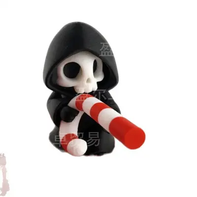 Q Versiyon Ölüm Meleği Figürü, Halloween 3D Baskı Oyuncak - 12