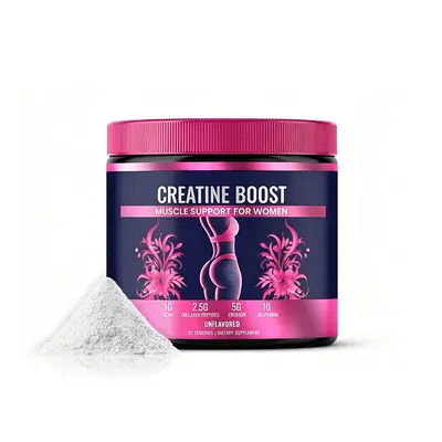 Кросс-бордер Amazon женский креатин для бёдер CREATINE BOOST коллагеновый женский порошок креатина - 7