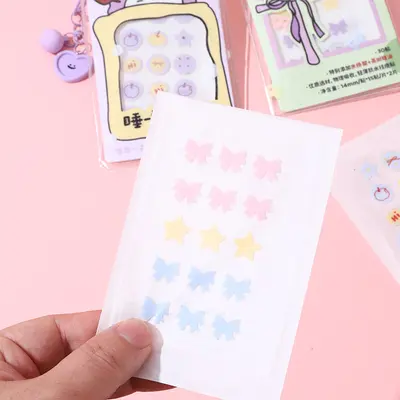 Star-Shaped Acne Patches, Makeup-Compatible, for Daytime Use - 4