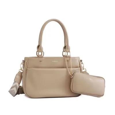 Women's Crossbody Bag, Large Capacity, Korean Style, Solid Color