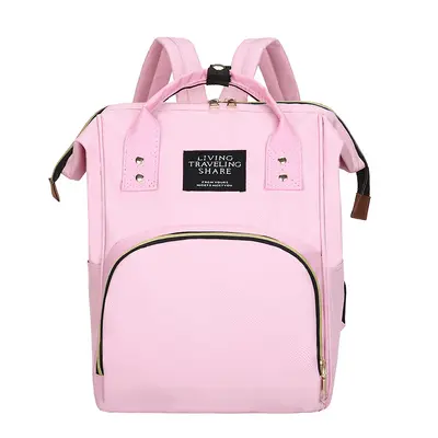 Mommy Diaper Bag Large Capacity Waterproof Oxford Cloth Backpack - 9