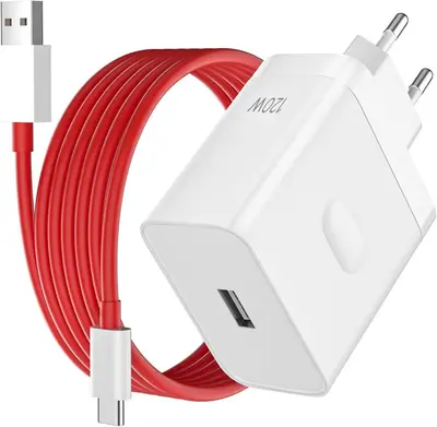 120W EU Super Fast Charger Set for OnePlus 15, Ace 6 Pro, 6T - 9