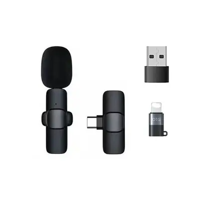 K1K9pro kablosuz yaka mikrofonu dış mekan cep telefonu canlı yayın mikrofonu mini gürültü azaltma yaka mikrofonu - 13