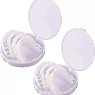 Snap On Smile Silikon Üst ve Alt Diş Kaplaması, Kutulu - 3